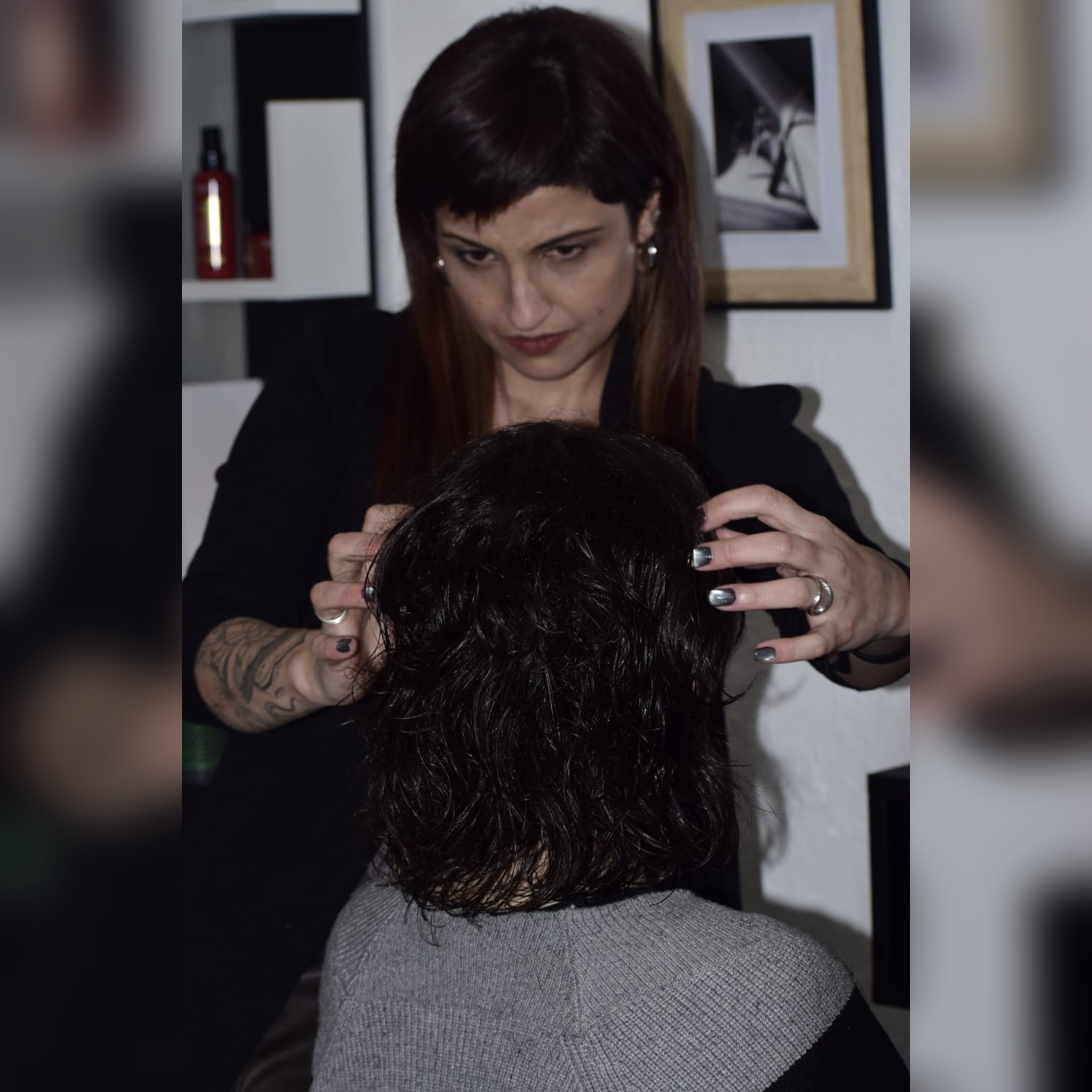 Trabajo de peluquería